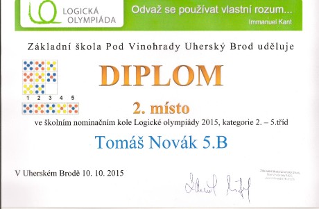 Diplom Toma Nováka
